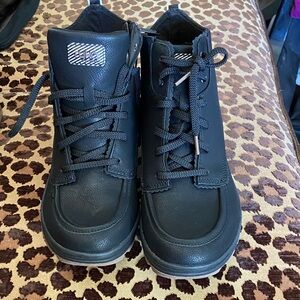 Ryka woman Black Lace-Up Comfort Boots